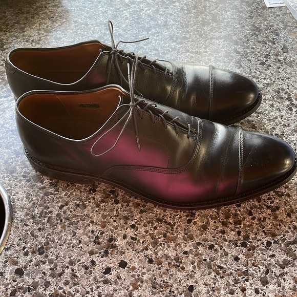 ALLEN EDMONDS | Park Avenue Cap-toe Oxfords Black men’s size‎ 13B good preowned - Picture 6 of 16